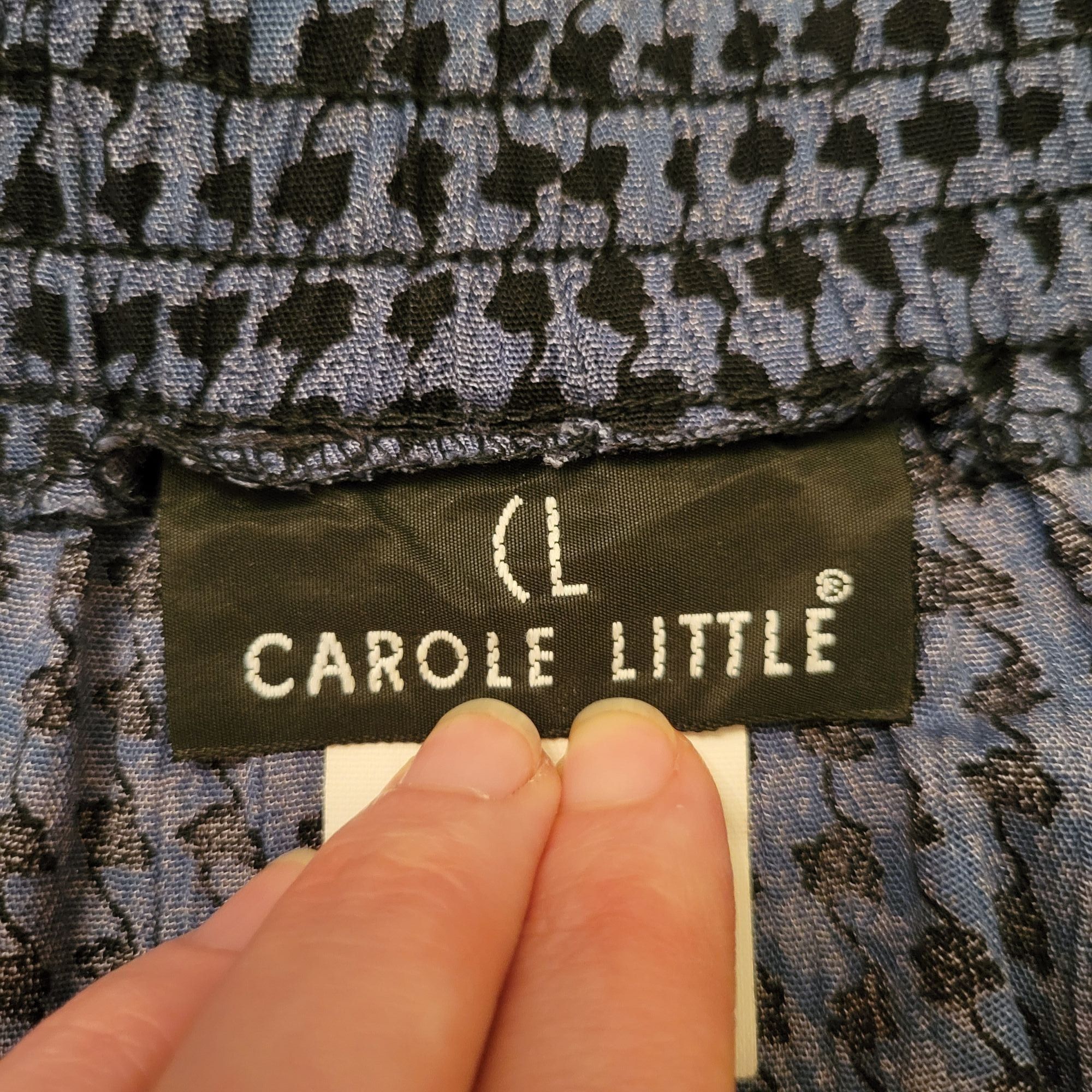 Other Carole Little Patchwork Maxi Skirt 14 Boho Floral Paisley Mo Size 36" / US 14 / IT 50 - 3 Thumbnail