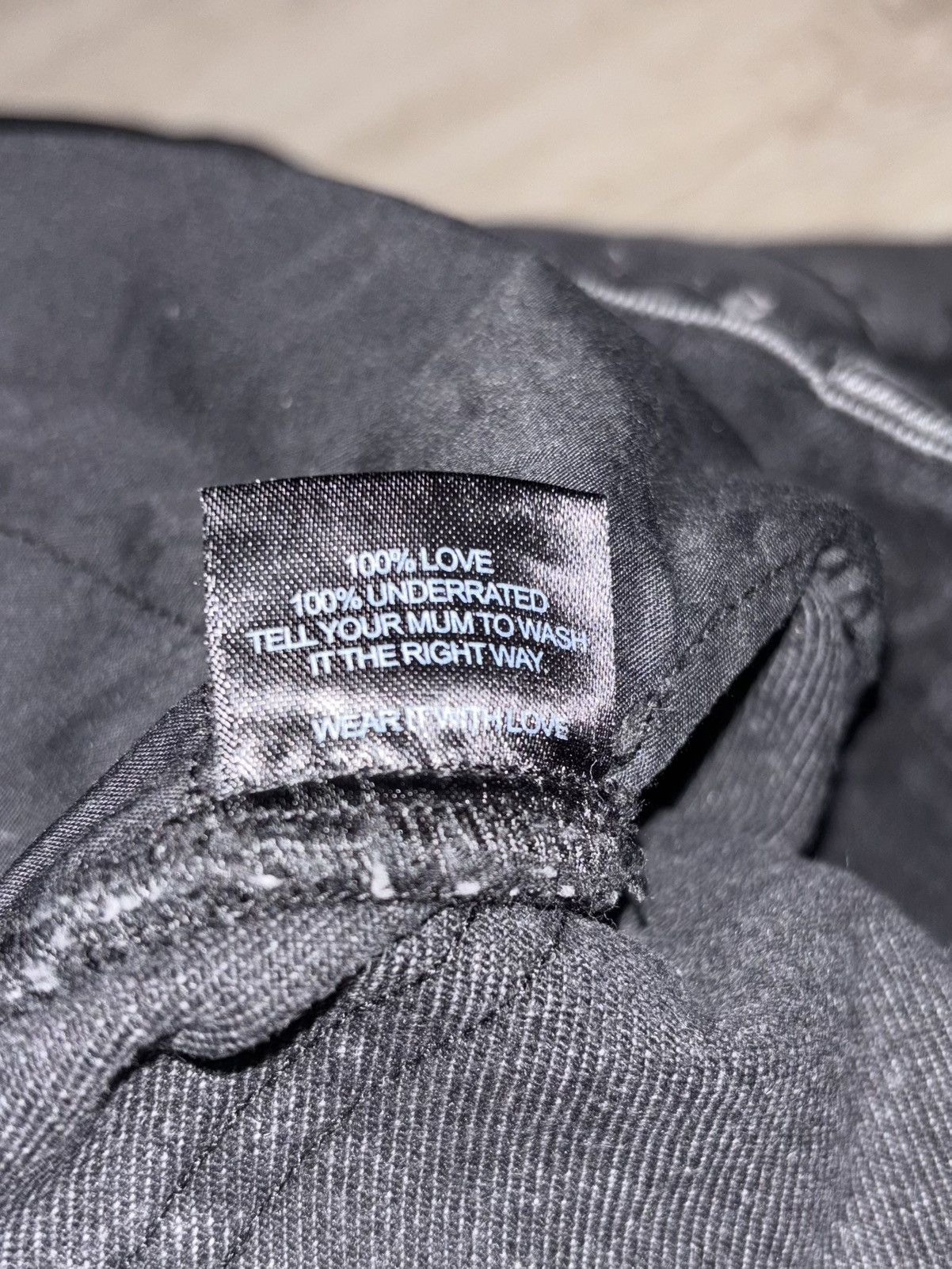 No Faith Studios NFS No Faith Studios Black Denim Size US 32 / EU 48 - 4 Thumbnail