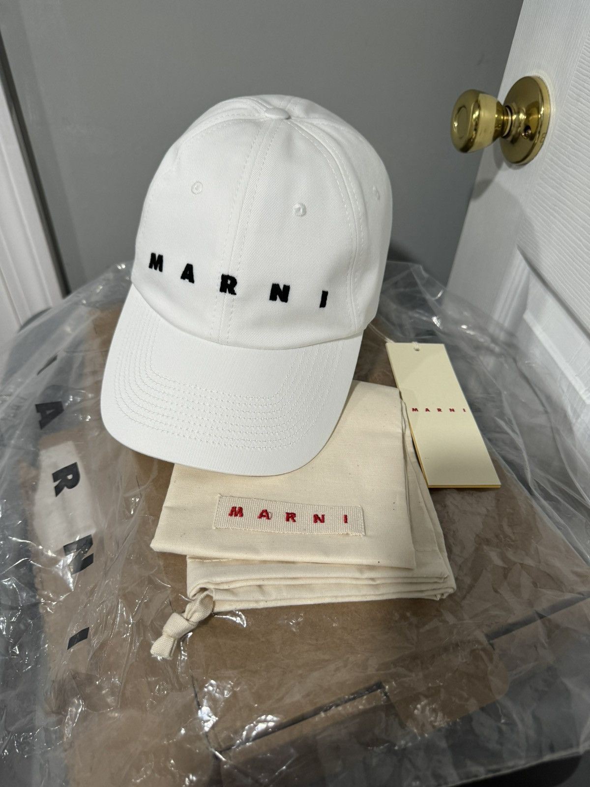 Marni Marni logo-embroidered baseball cap Size ONE SIZE - 2 Thumbnail