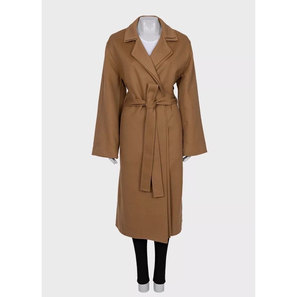 Loewe Loewe Wool & Cashmere Wrap Coat - IT 40 / S Size S / US 4 / IT 40 - 1 Thumbnail