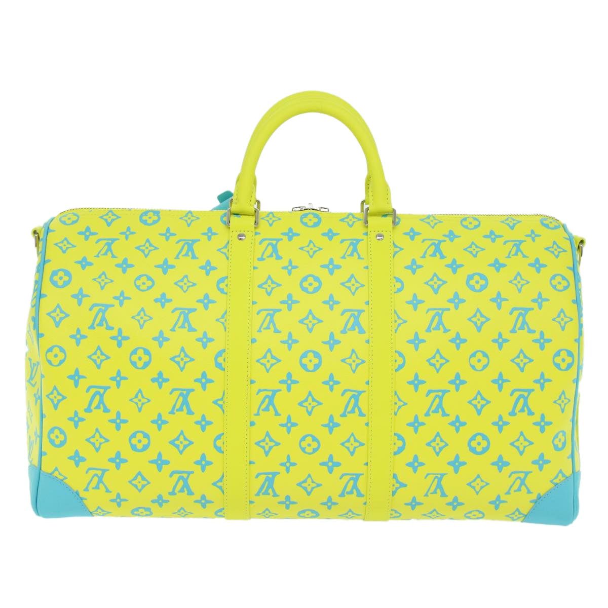 Louis Vuitton LOUIS VUITTON Monogram Neon Color Keepall Bandouliere 50 Size ONE SIZE - 2 Thumbnail