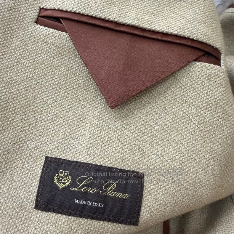 Loro Piana Loro Piana Khaki cashmere and silk blazer Size XS / US 0-2 / IT 36-38 - 6 Thumbnail