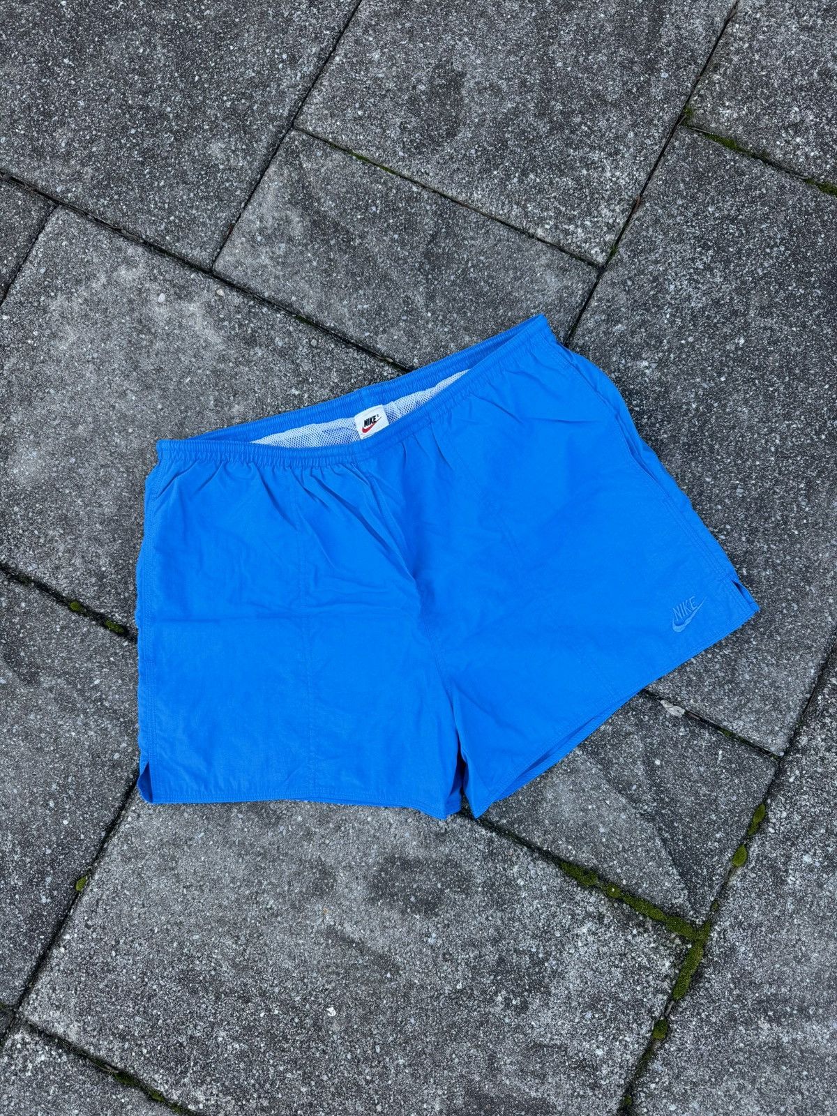 Nike × Vintage Vintage Nike Essential Baggy Track Shorts Size US 36 / EU 52 - 2 Thumbnail