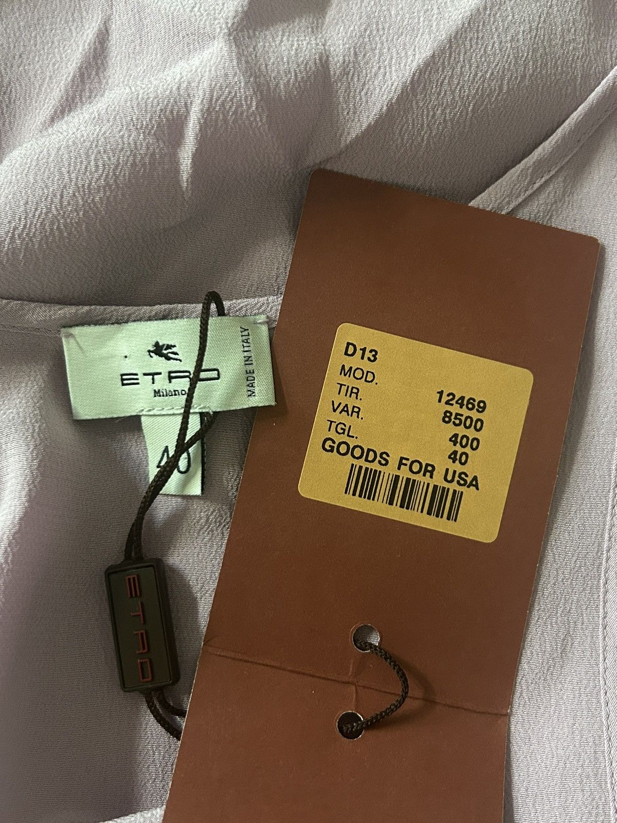 Etro MSRP: $650 Silk Tank Top Size US S / EU 44-46 / 1 - 5 Thumbnail