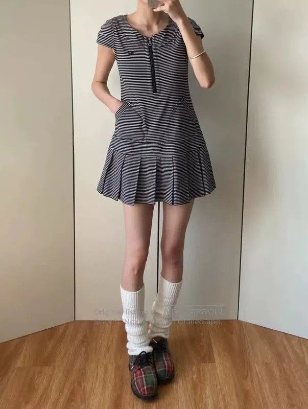 Burberry Black Cotton Dress for Women.