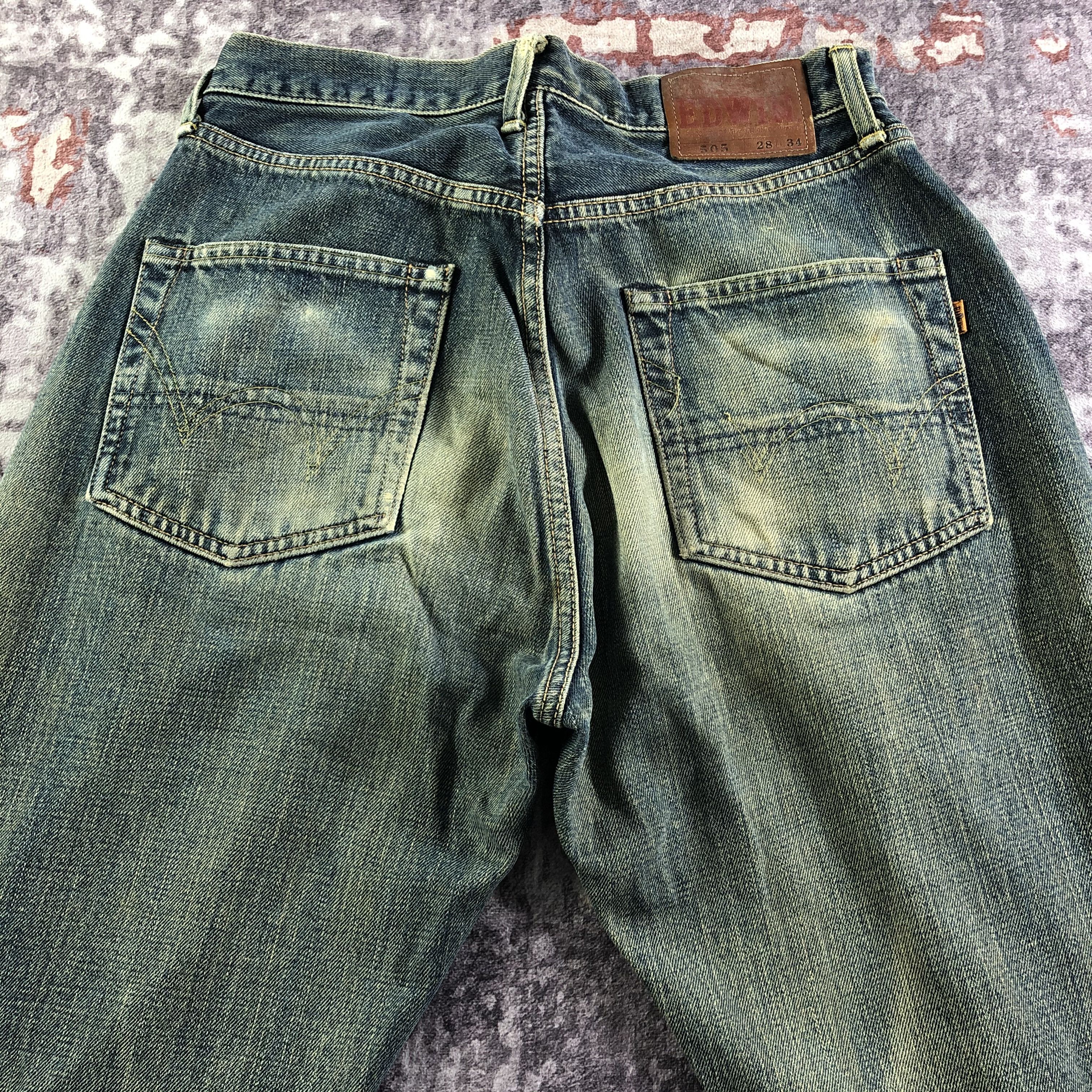 Edwin Vintage Edwin 505 Selvedge Jeans-JM3540 Size US 29 - 5 Thumbnail