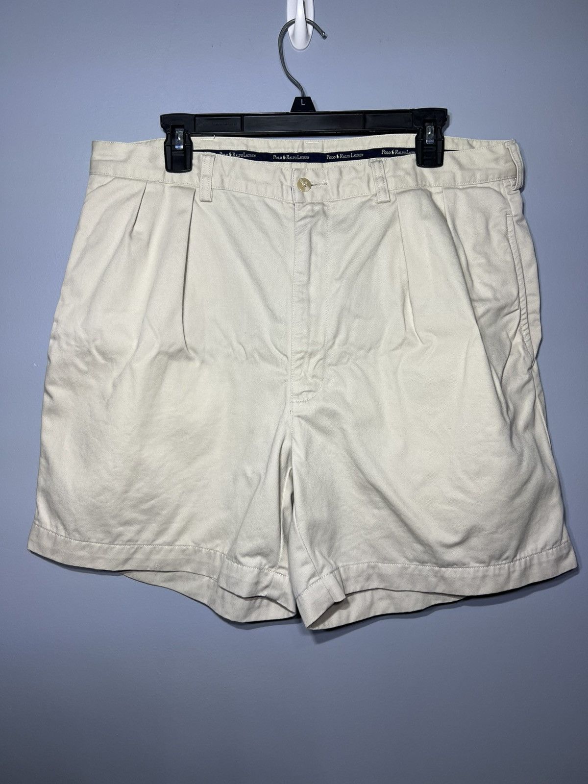 Polo Ralph Lauren Polo Ralph Lauren Chino Shorts Men’s Sz 36 Casual Pleated Size US 36 / EU 52 - 2 Thumbnail