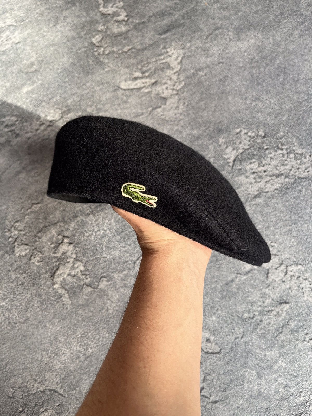 Lacoste 90's Vintage Lacoste Wool Beret Hat Cap Y2K Size ONE SIZE - 1 Thumbnail