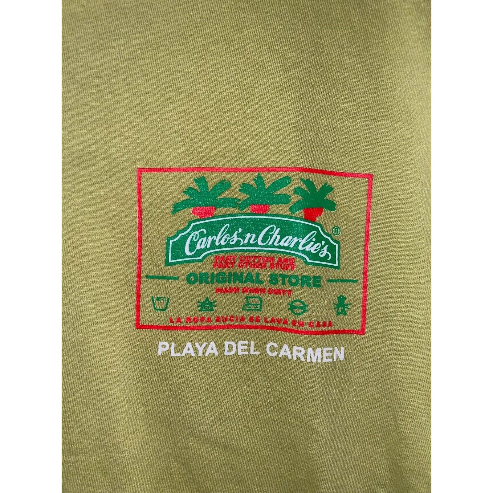 Vintage Vintage Carlos N Charlies Shirt Original Store Tee VTG 90s L Size US L / EU 52-54 / 3 - 3 Thumbnail