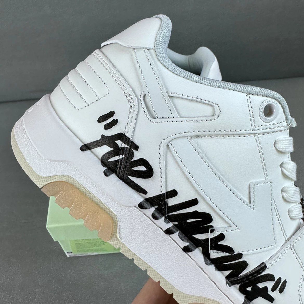 Off-White Off-White Out Of Office “For Walking” Sneakers Size US 8.5 / EU 41-42 - 4 Thumbnail