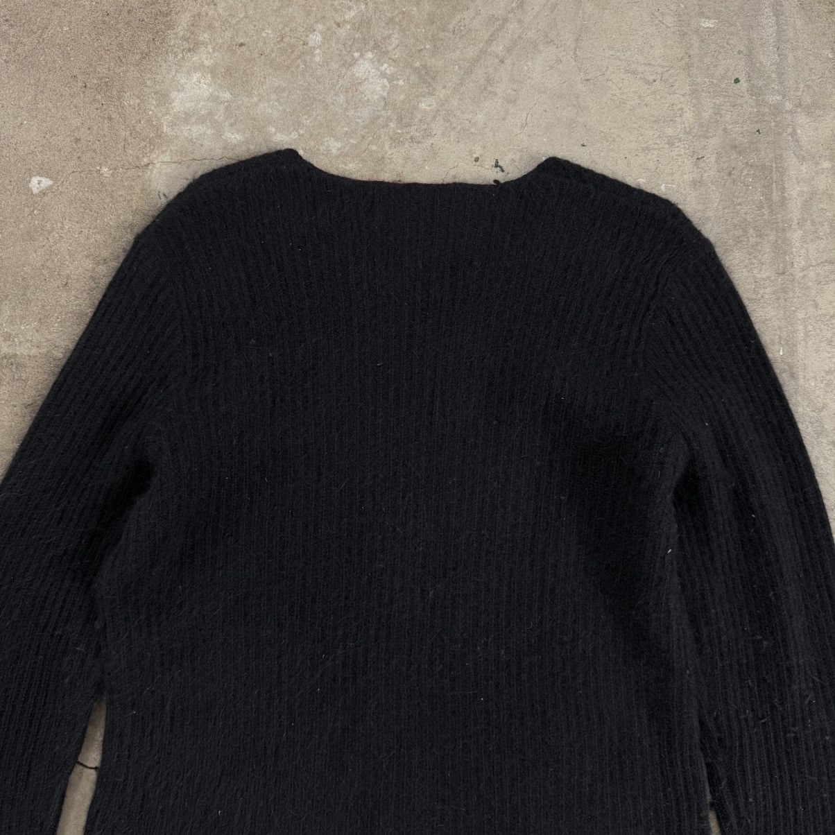 Acne Studios Acne Pasco AW11 Angora Black Sweater Size XS / US 0-2 / IT 36-38 - 6 Thumbnail