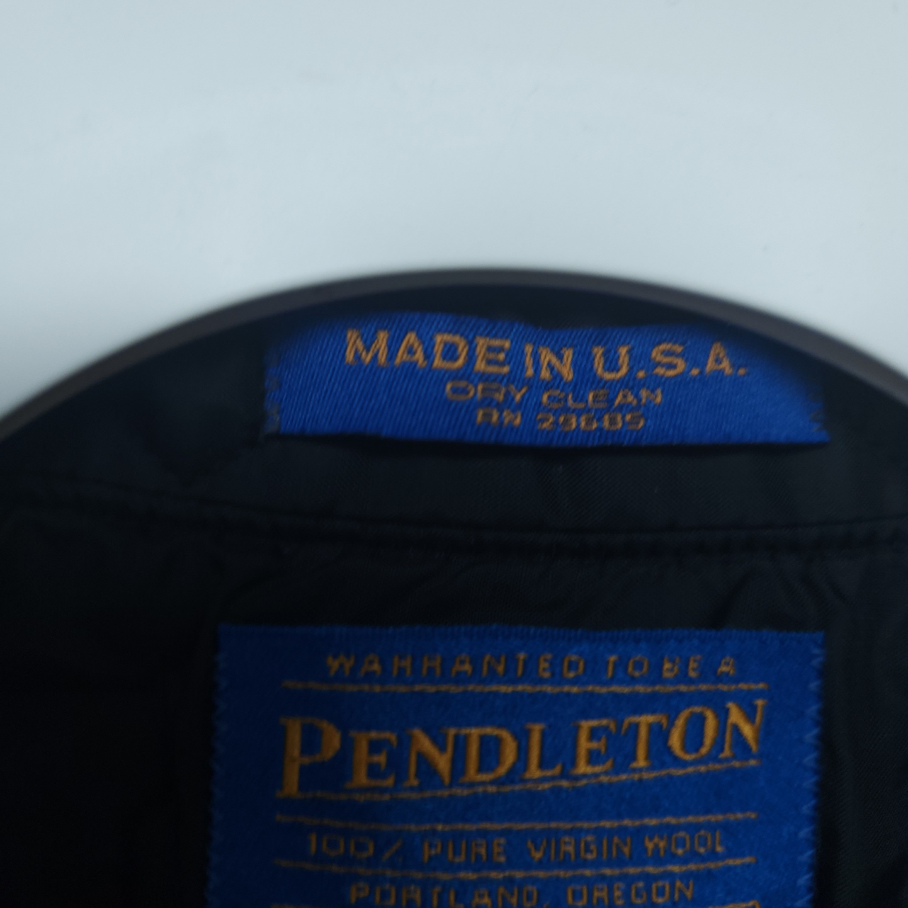 Pendleton × Vintage Vintage Pendleton 100% Virgin Wool Button Up Flannel Shirt Size US M / EU 48-50 / 2 - 4 Thumbnail