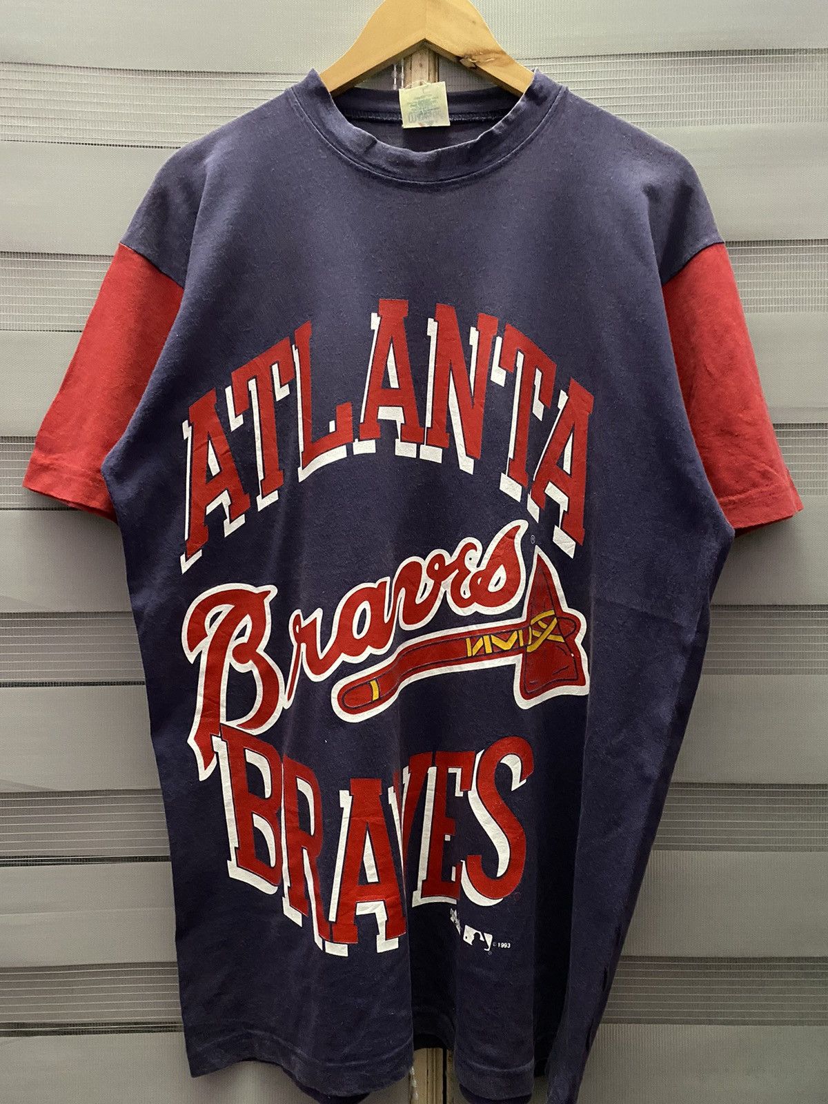 Majestic Vintage 1993 Atlanta Braves Big Scripts Size US L / EU 52-54 / 3 - 1 Thumbnail