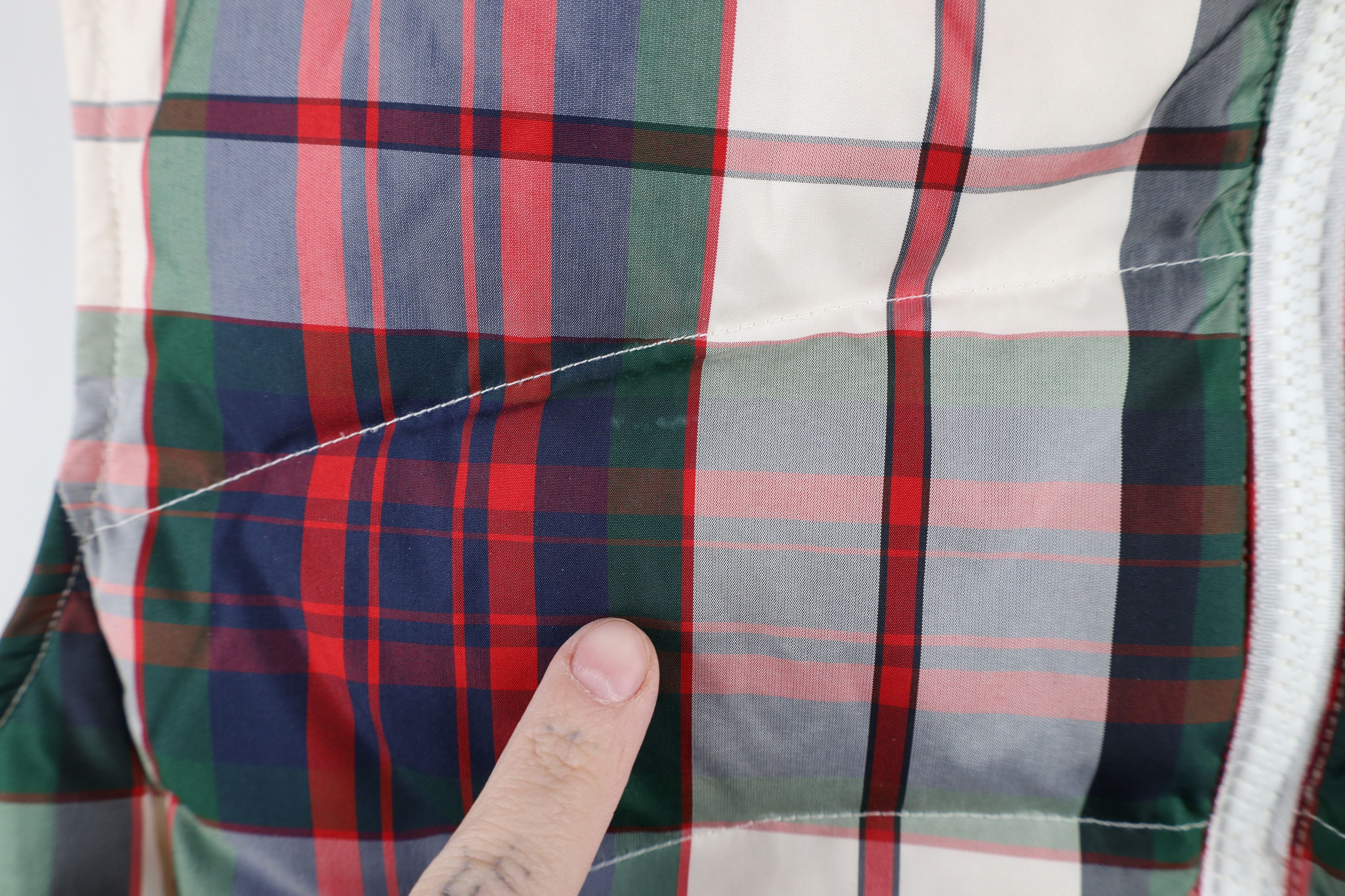 Lands' End × Vintage Vintage Y2K Lands End Insulated Puffer Vest Jacket Plaid Size S / US 4 / IT 40 - 4 Thumbnail