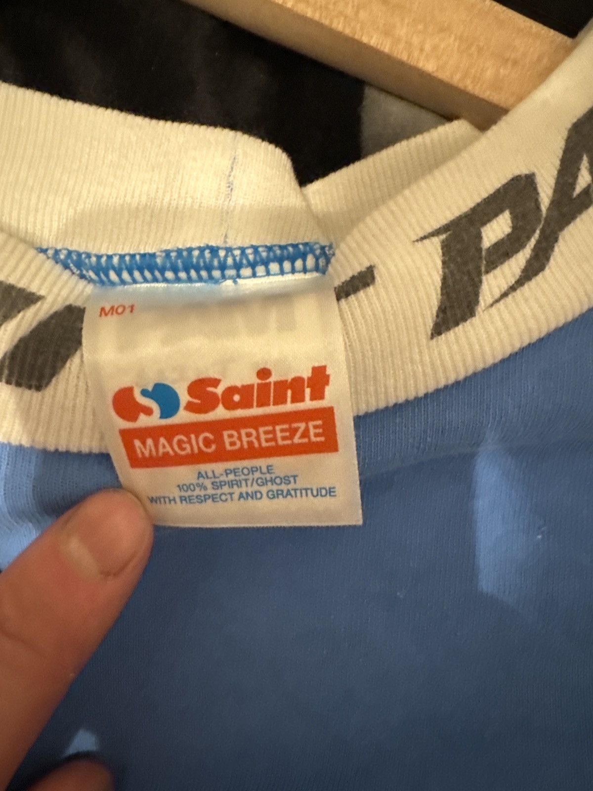 Saint Michael Saint Michael X Perks and mini long sleeve shirt SAINT PAM Size US L / EU 52-54 / 3 - 3 Thumbnail