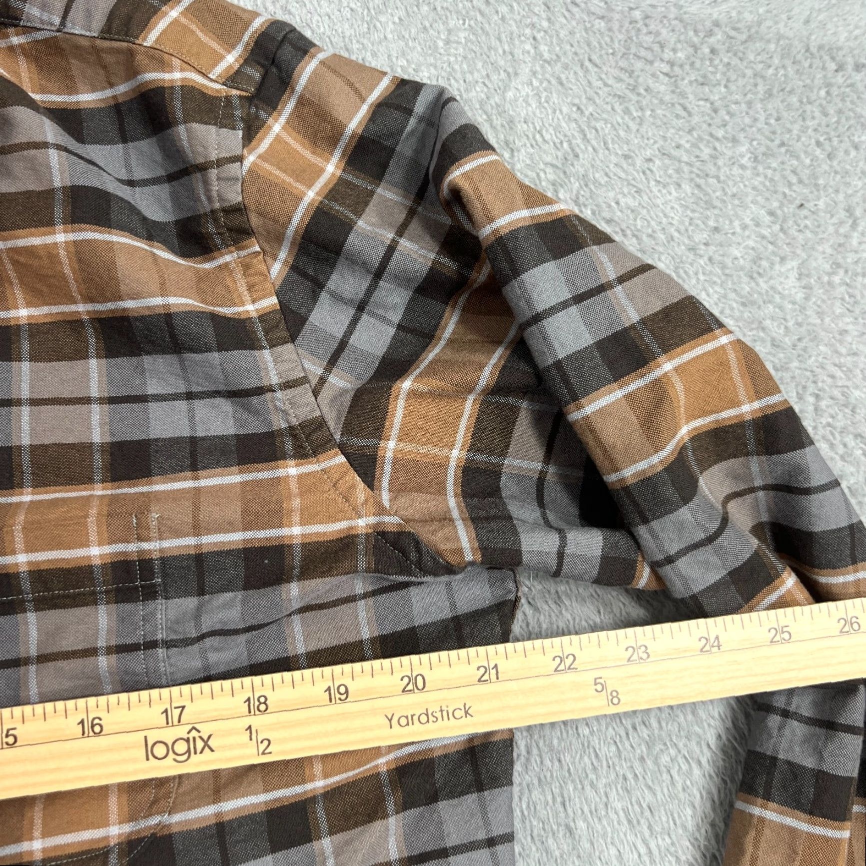 Brooks Brothers VINTAGE Brooks Brothers Button-Down Shirt Men Large Plaid Cotton All Seasons Woven Casual Business Party Size US L / EU 52-54 / 3 - 6 Thumbnail
