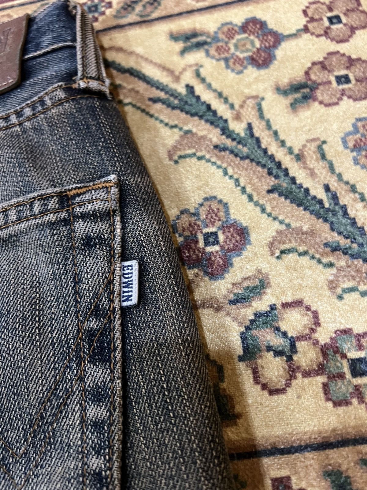 Edwin Vintage Edwin Distressed Jean Size US 28 / EU 44 - 12 Thumbnail