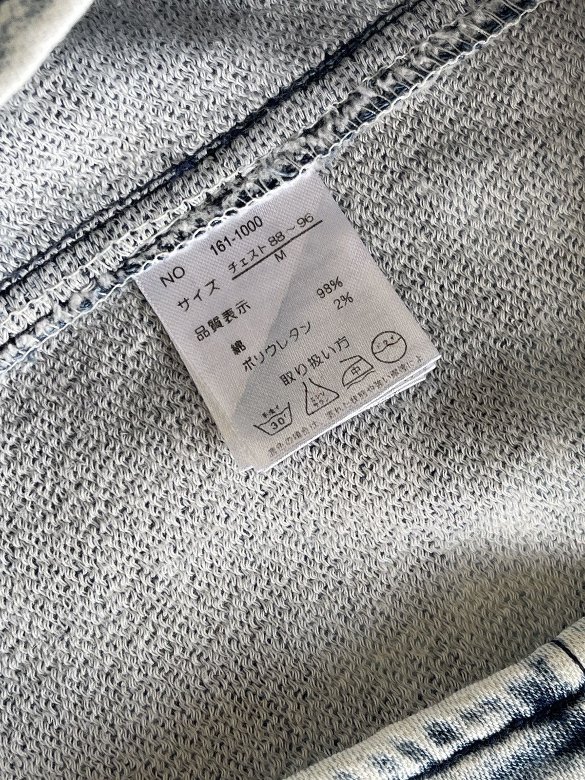 In The Attic Acid Washed Denim Western Shirt Size US S / EU 44-46 / 1 - 14 Thumbnail