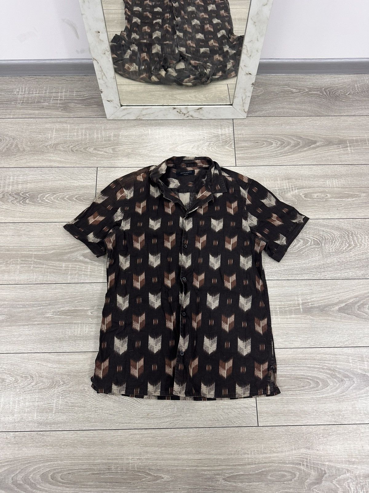 Allsaints Allsaints Vintage Shirt Size US M / EU 48-50 / 2 - 2 Thumbnail