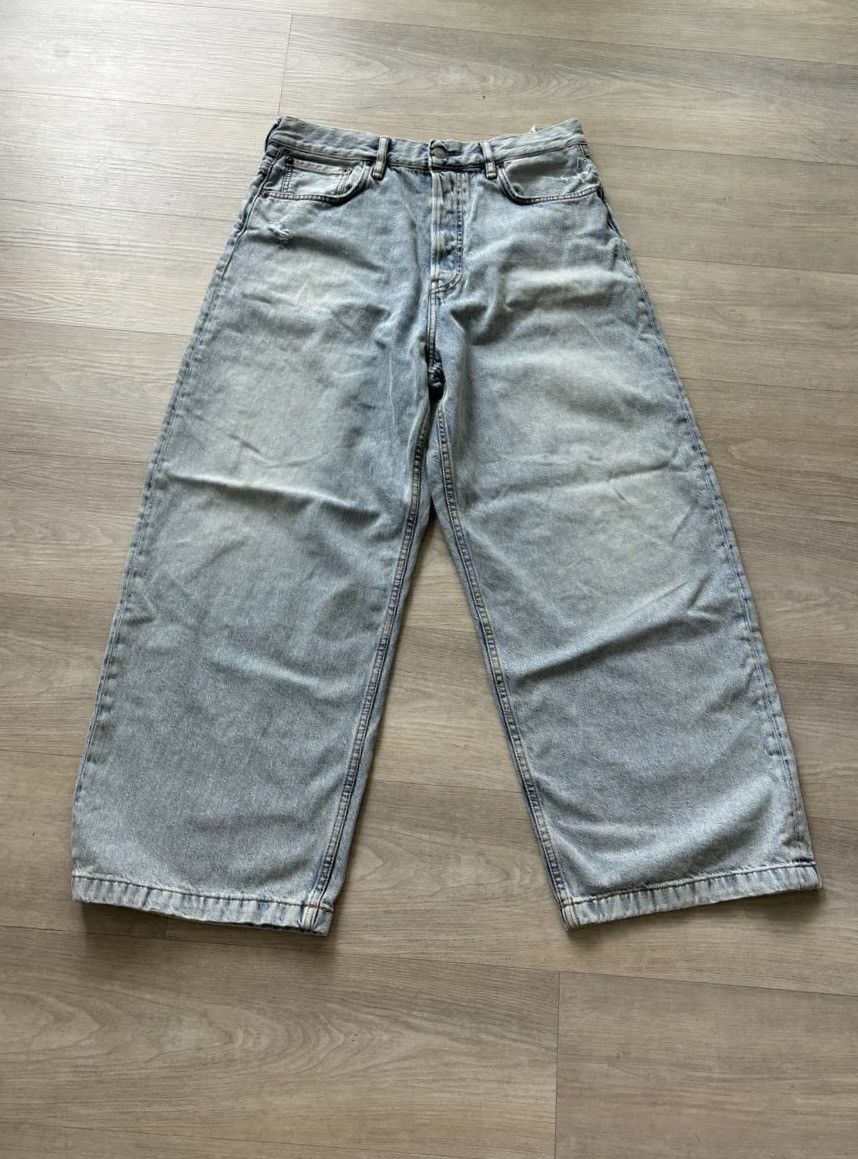 Acne Studios Acne Studios 1989 Light Blue Trash Jeans Size US 31 - 1 Thumbnail