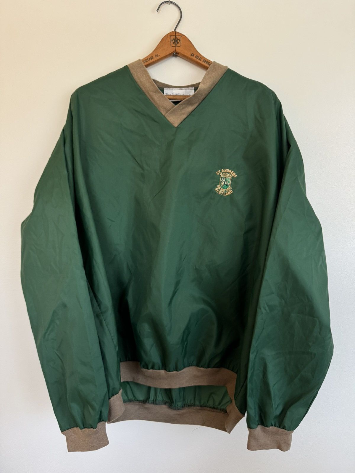 Other Vintage 1990s St. Andrews Scotland Golf Windbreaker Size US L / EU 52-54 / 3 - 1 Thumbnail