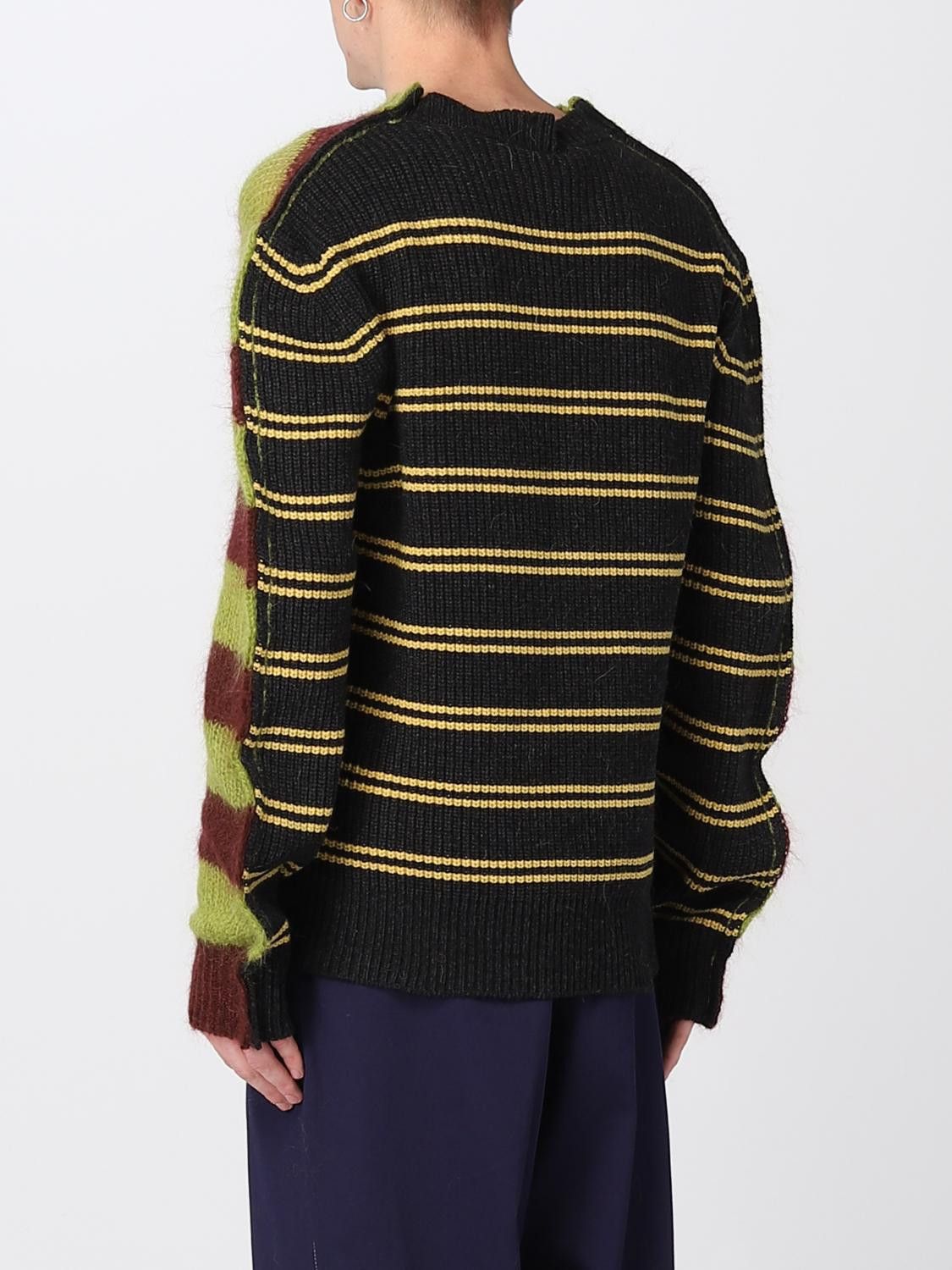 Marni o1mle0126 Double Stripe Sweater in Multicolor Size US M / EU 48-50 / 2 - 3 Thumbnail