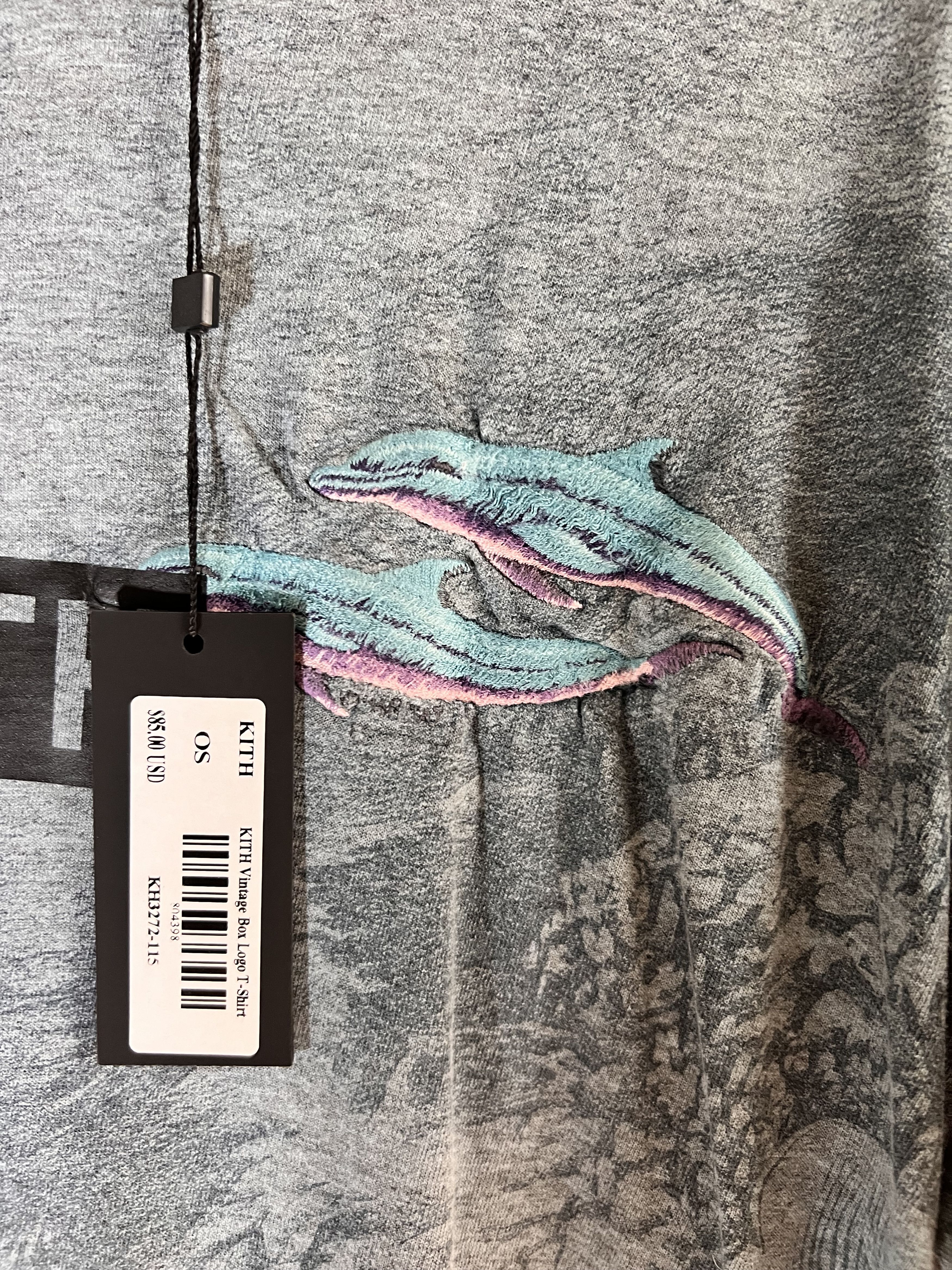Kith Kith Men's US L Vintage Sealife Signature Box Logo Blue Size US L / EU 52-54 / 3 - 4 Thumbnail