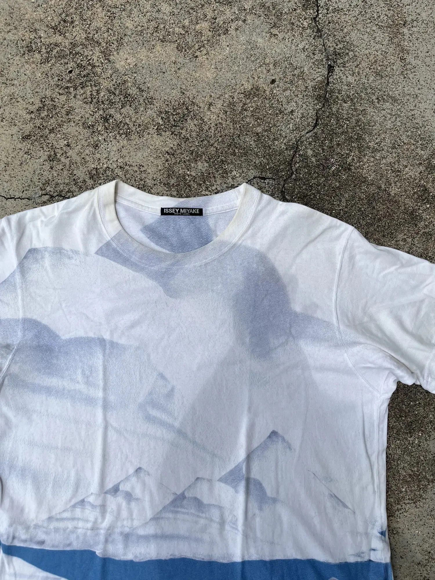 Issey Miyake Issey Miyake 90s AOP Tee Size US L / EU 52-54 / 3 - 4 Thumbnail
