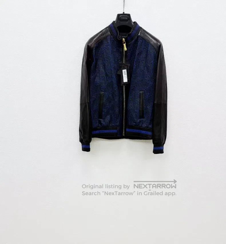 Versace Versace Heavy work sandwich cotton leather clothing Size US L / EU 52-54 / 3 - 1 Thumbnail