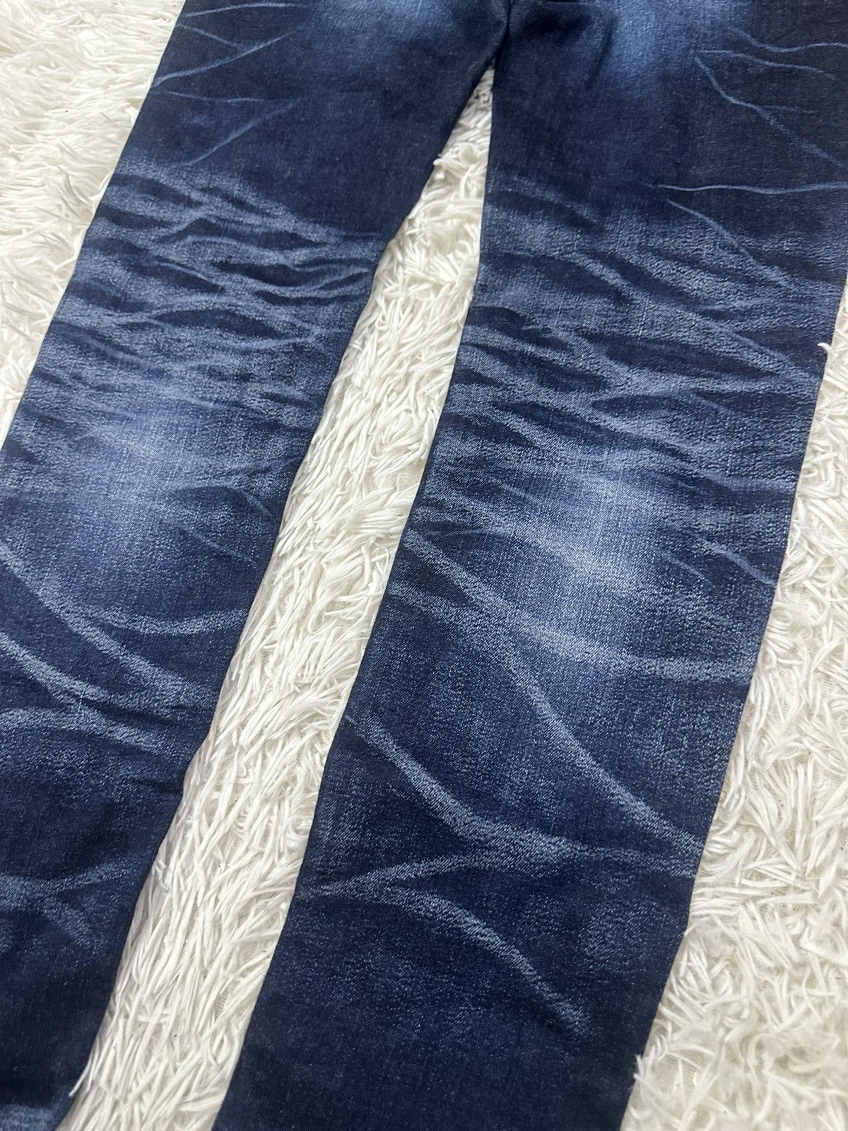 If Six Was Nine rare 00s japanese brand vanquish skinny denim jeans Size US 35 - 5 Thumbnail