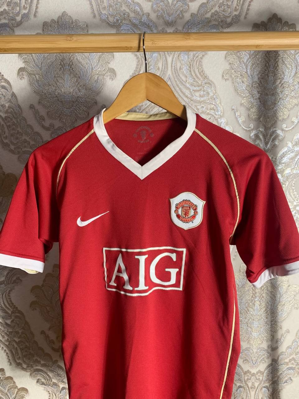Nike Vintage Nike Fc Manchester United England Soccer Jersey 90s Size US S / EU 44-46 / 1 - 2 Thumbnail