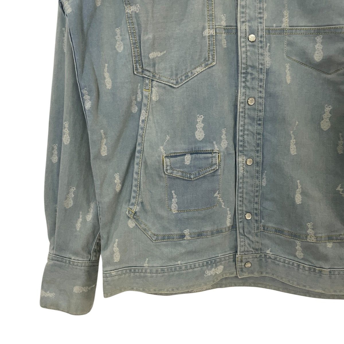 Tsumori Chisato Vintage Tsumori Chisato By Issey Miyake Denim Jacket Size US M / EU 48-50 / 2 - 3 Thumbnail