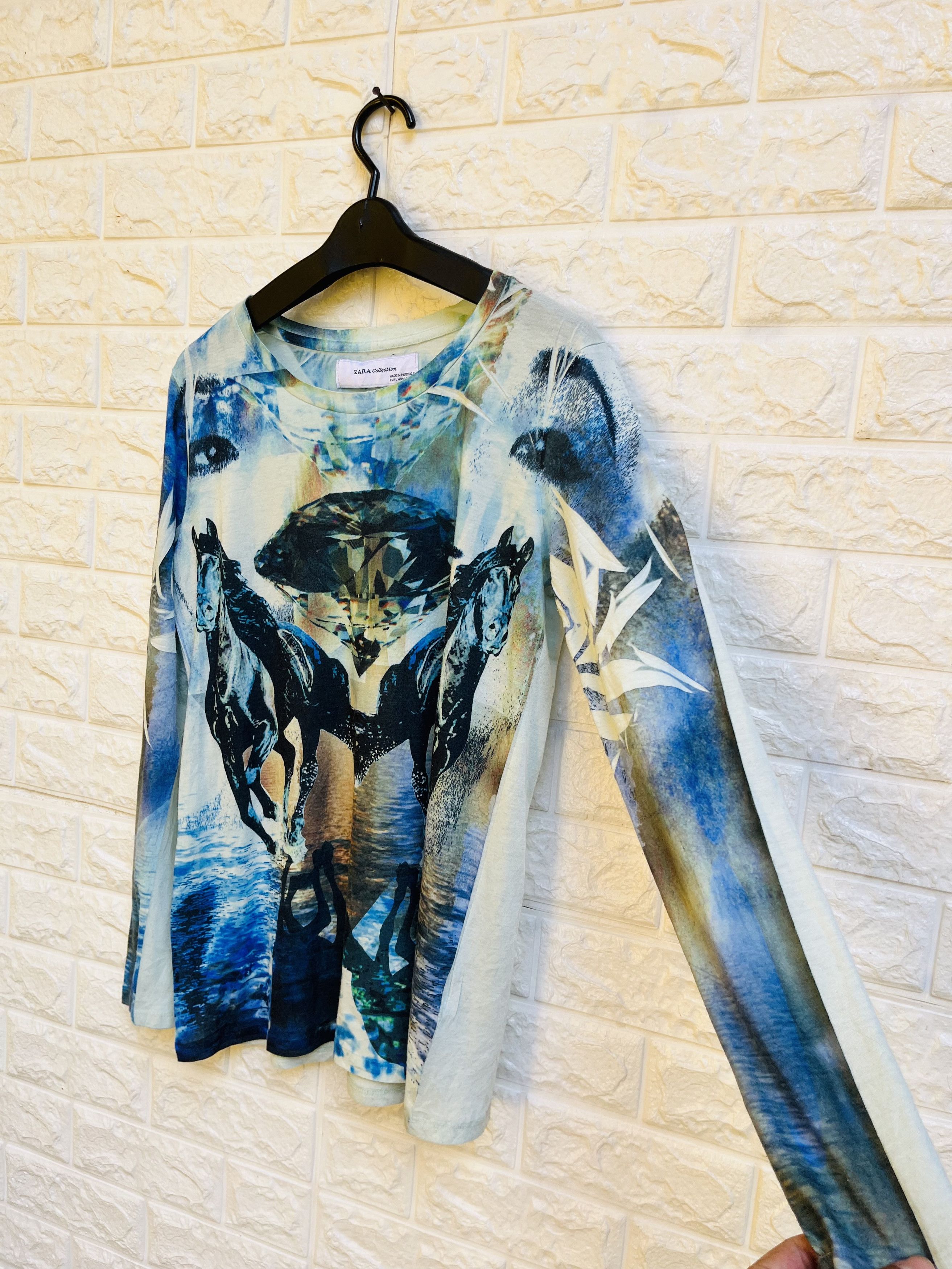 Japanese Brand × Vintage Vintage Zara Diamond Japanese Designer Fashion Style Size M / US 6-8 / IT 42-44 - 7 Thumbnail