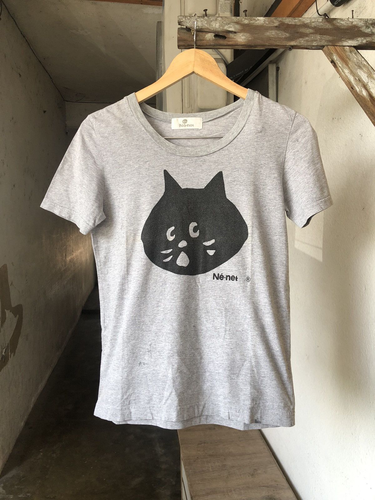 Issey Miyake Ne-net by Issey Miyake Big Cat Tshirt Size S / US 4 / IT 40 - 1 Thumbnail