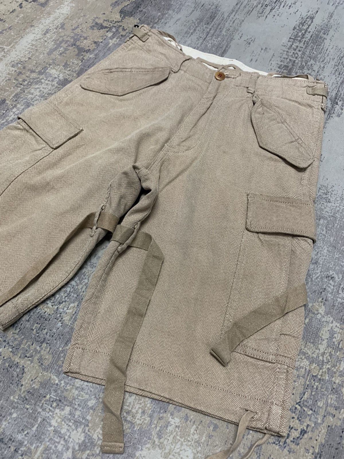 General Research 1997s General Research Bondage Cargo Shorts Size US 31 - 3 Thumbnail
