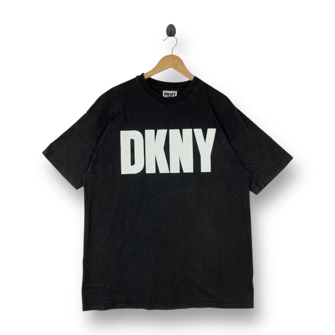 DKNY Vintage DKNY Jeans Big Logo Tee Size US L / EU 52-54 / 3 - 1 Thumbnail