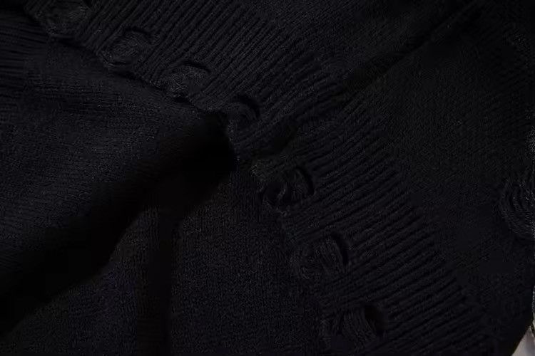 Other Gothic Punk Chain Printed Knitted Sweater Pullover Size US S / EU 44-46 / 1 - 8 Thumbnail