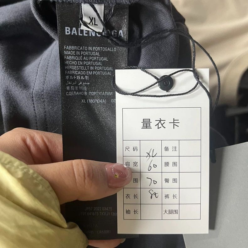 Balenciaga Balenciaga latest black and gray cola embroidery logo round Size US XXS / EU 40 - 7 Thumbnail