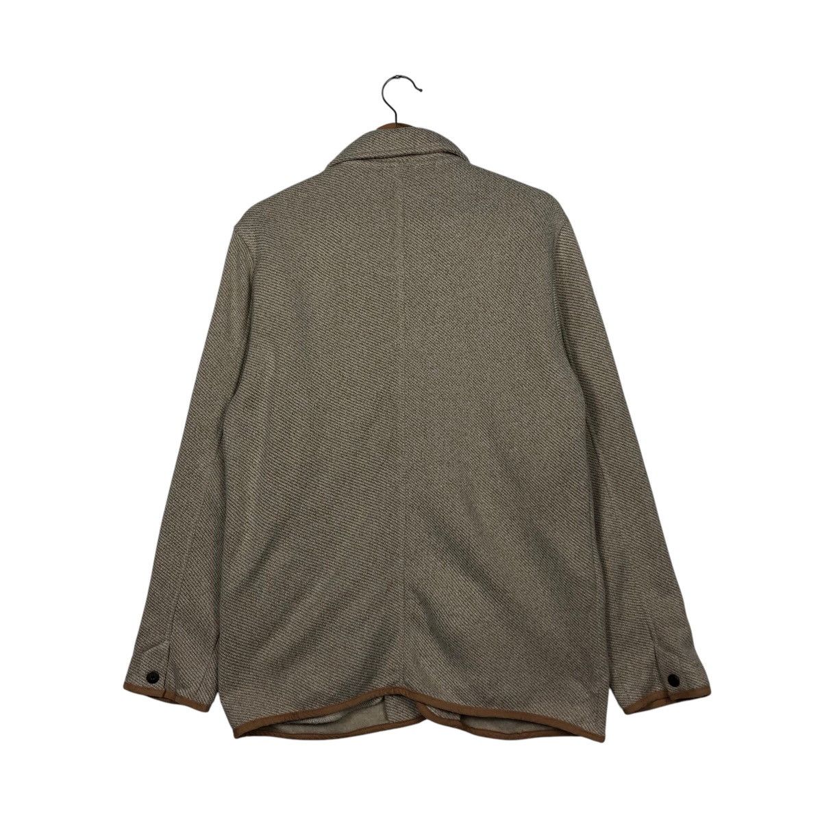 Japanese Brand 📌Vintage Wool Chore Jacket Button Crocodile Size US L / EU 52-54 / 3 - 9 Thumbnail