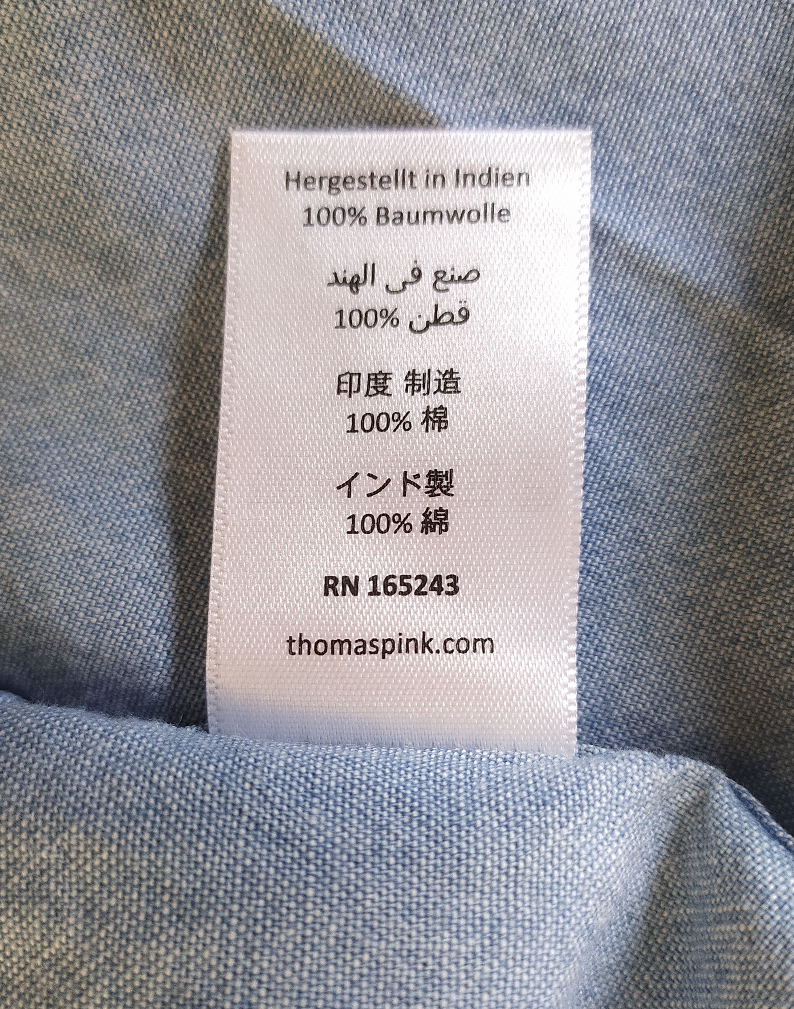 Thomas Pink Thomas Pink Formal plain Shirt Free Worldwide Shipping T/76 Size US M / EU 48-50 / 2 - 5 Thumbnail