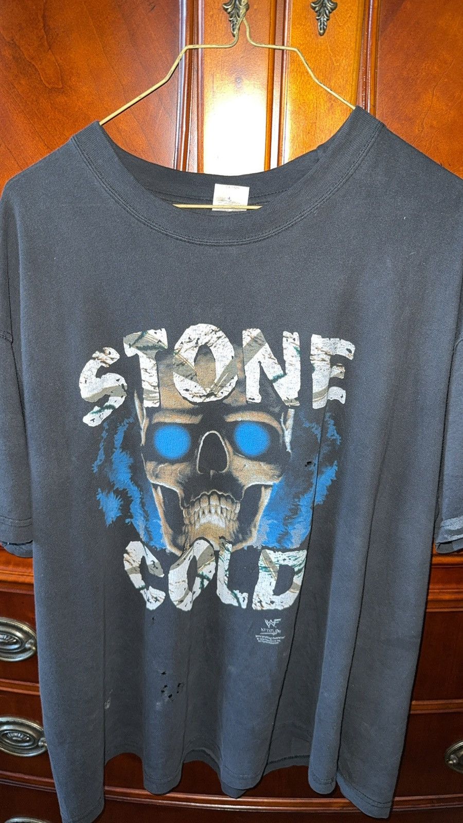 Vintage × WWE × WWF Stone Cold tee XL Size US XL / EU 56 / 4 - 1 Thumbnail