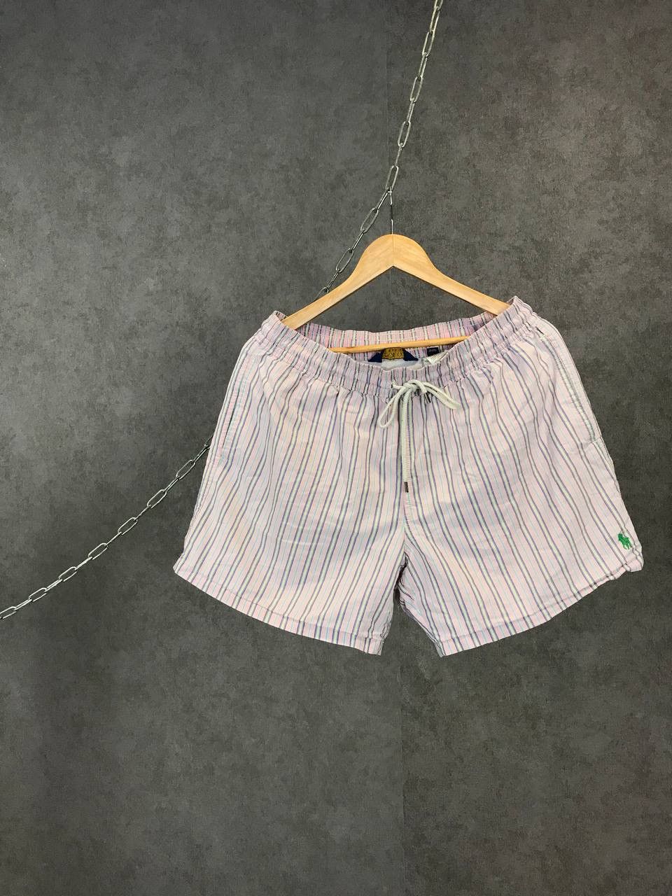 Polo Ralph Lauren Polo Ralph Lauren striped multicolor shorts Size US 34 / EU 50 - 1 Thumbnail