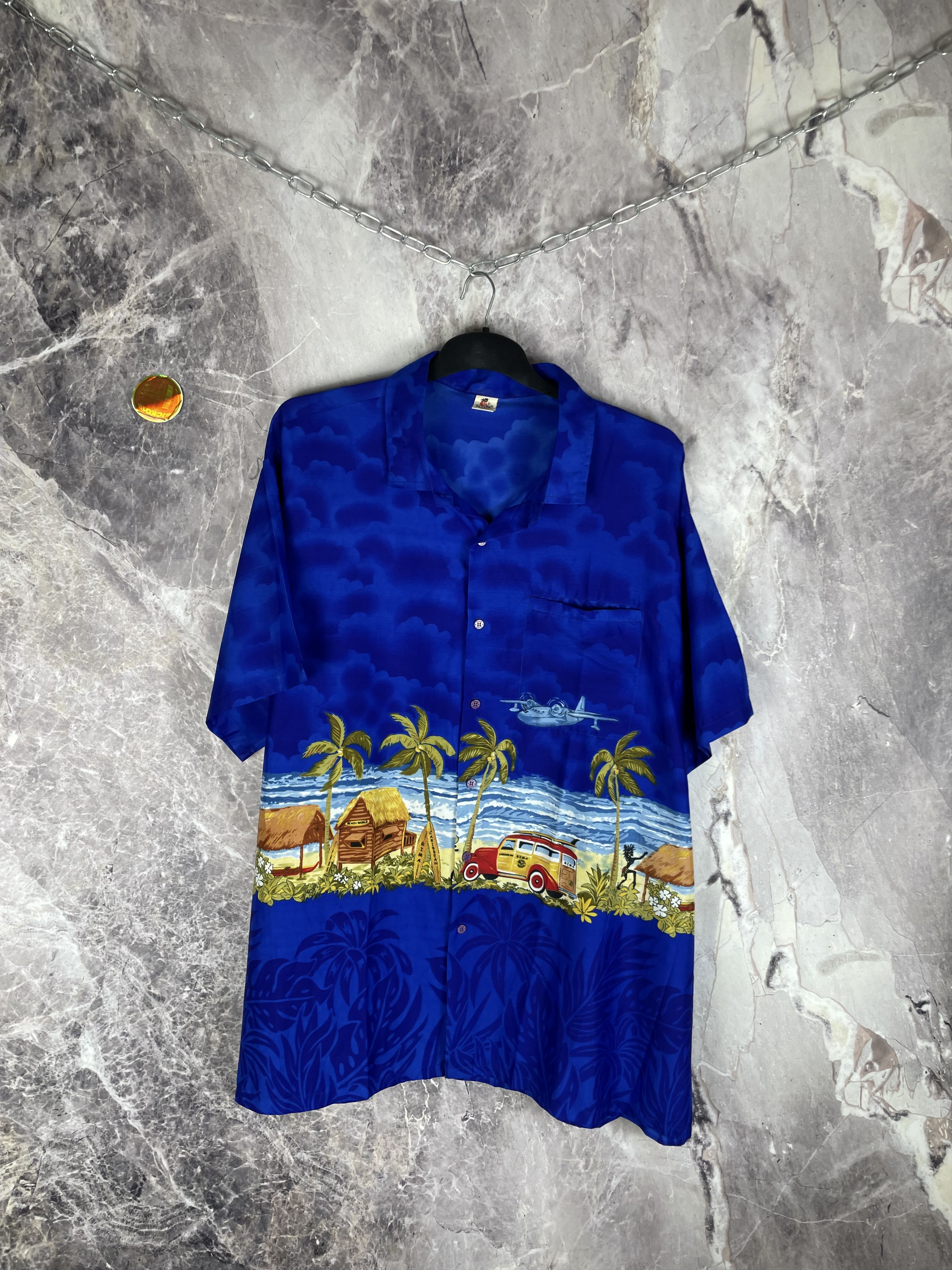 Other Vintage Hawaiian Shirt Y2k Size US XXL / EU 58 / 5 - 2 Thumbnail