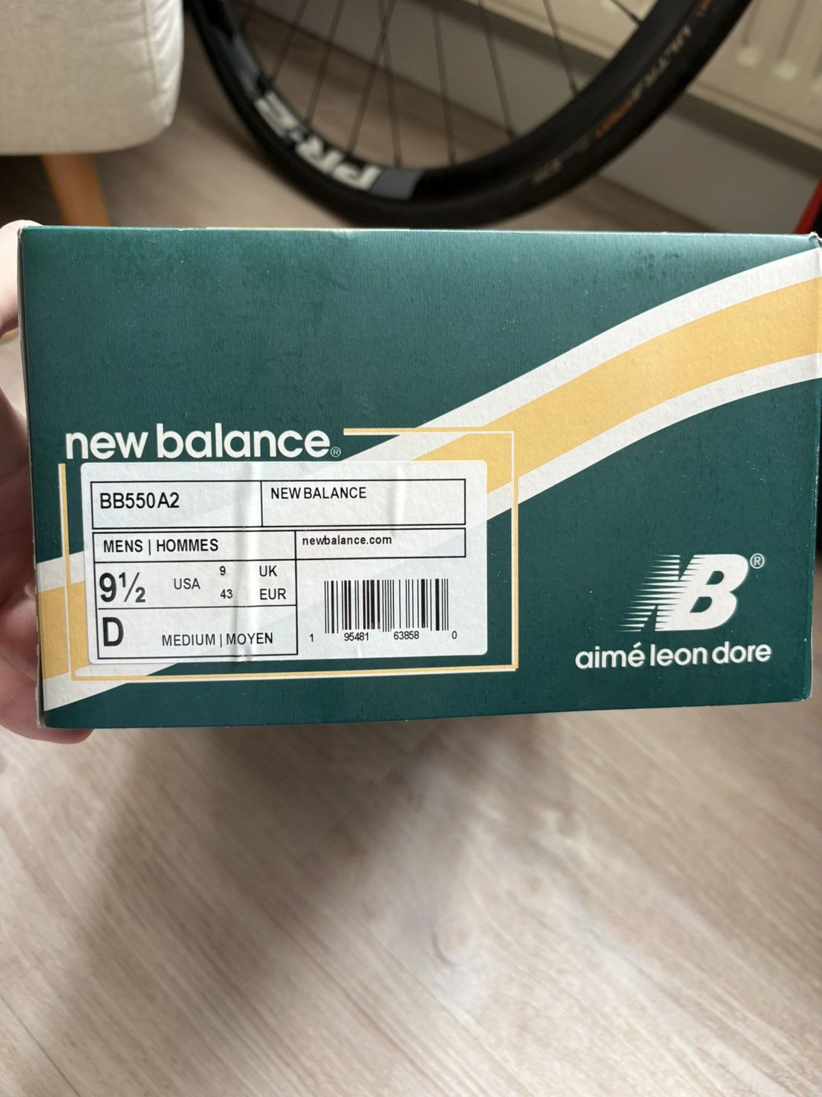 Aime Leon Dore × New Balance Aime Leon Dore New Balance 550 Natural Green Size US 9.5 / EU 42-43 - 12 Thumbnail