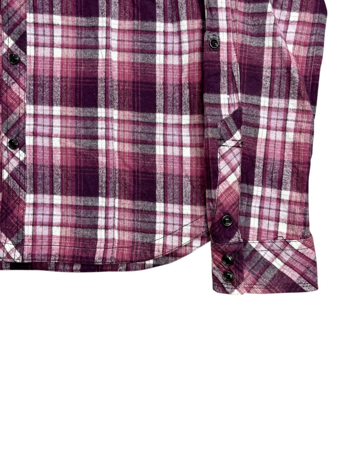 BUFFALO BOBS 2000s Nicole Club - Western Cowboy Flannel Shirt Size US M / EU 48-50 / 2 - 4 Thumbnail