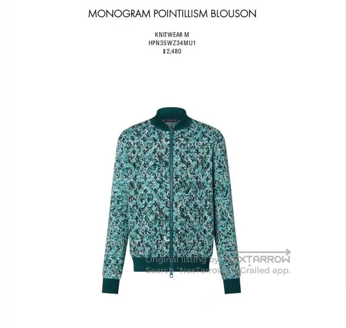 Louis Vuitton Louis Vuitton Monogram Knit Jacket. Size US XL / EU 56 / 4 - 5 Thumbnail