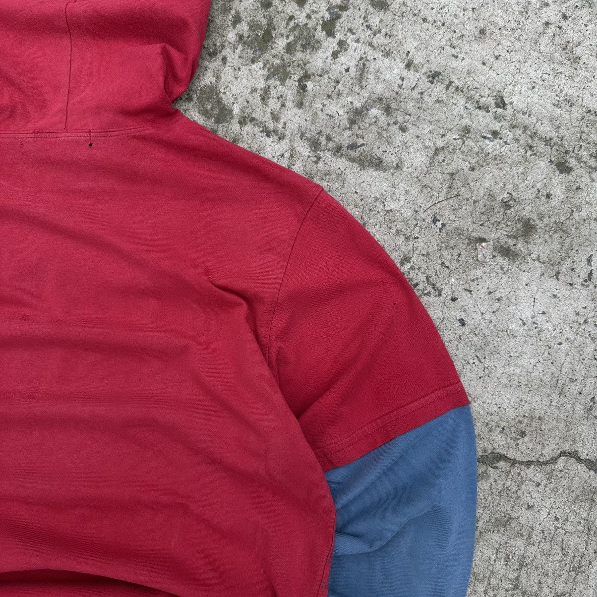 Issey Miyake Vintage George Long-sleeve T-shirt With Hood Y2K Size XS - S Size US XS / EU 42 / 0 - 11 Thumbnail
