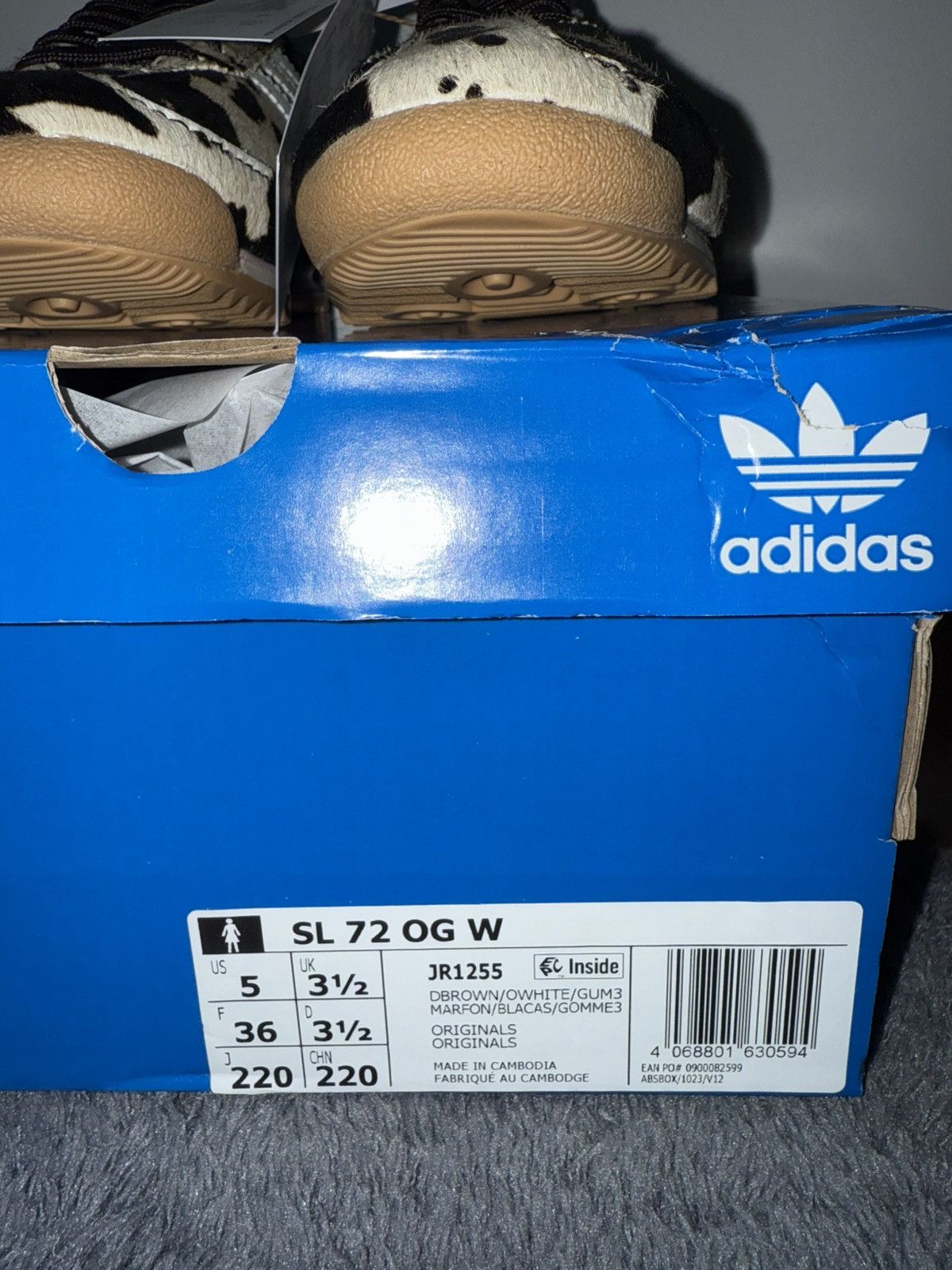 Adidas Adidas SL72 OG Cow print Size US 5 / IT 35 - 6 Thumbnail