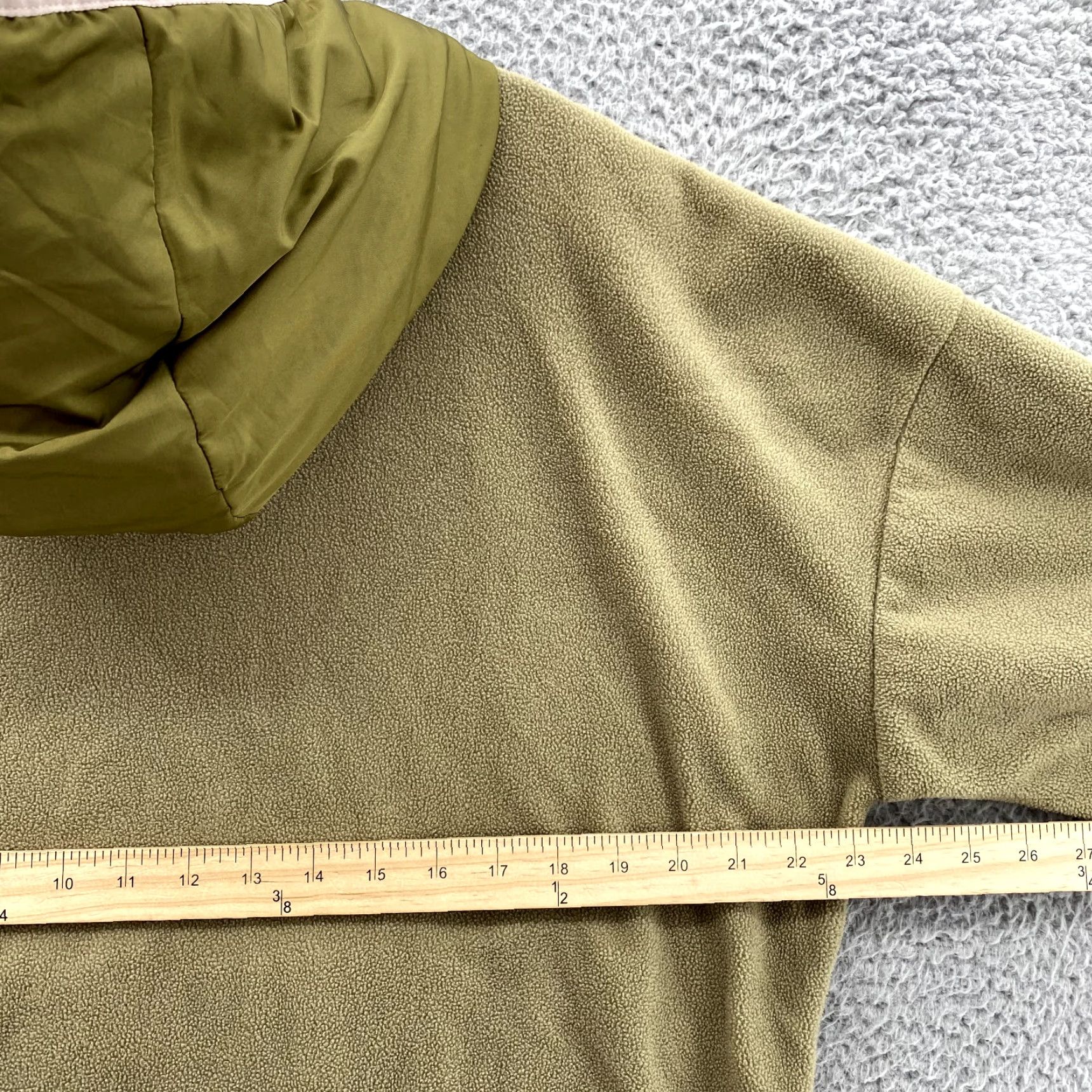 Under Armour Under Armour Storm Hoodie Women's Large Military Green Polar Fleece Athleisure Size L / US 10 / IT 46 - 7 Thumbnail