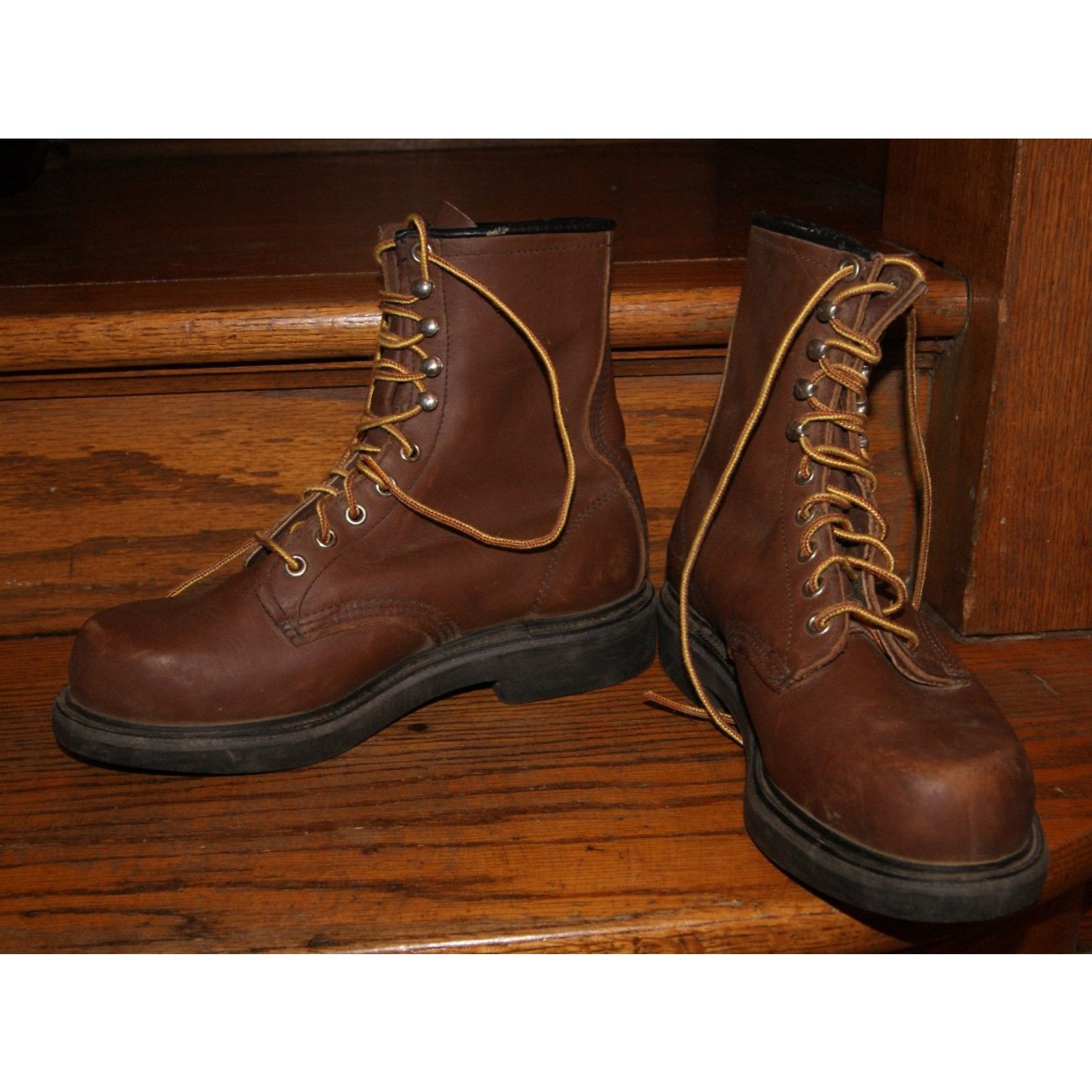 Red Wing Boots Mens 6 EE 953 Brown Leather USA Made Soft Toe